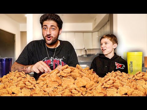 Chicken Nugget Eating CHALLENGE With FaZe H1ghSky1