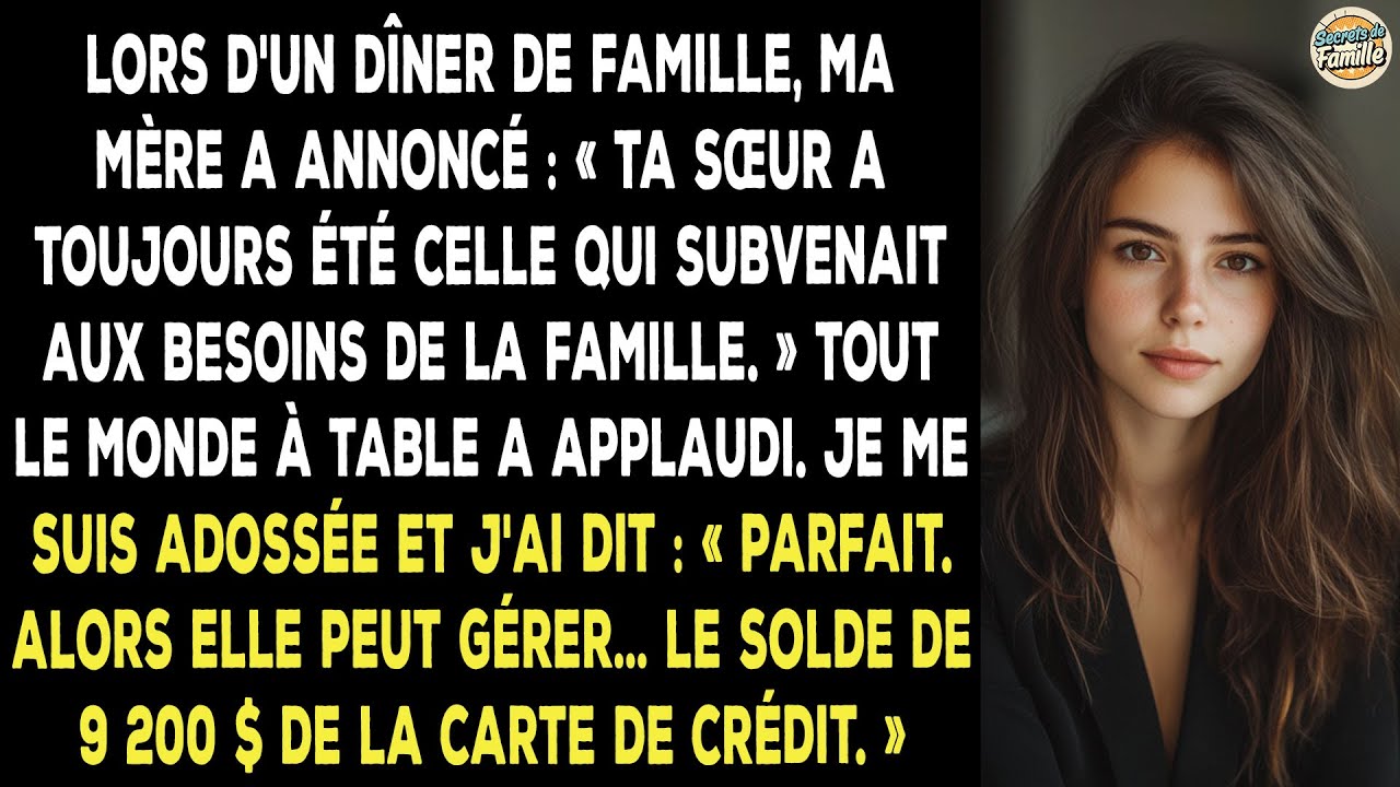 Ma Mère Lance Au Dîner : 