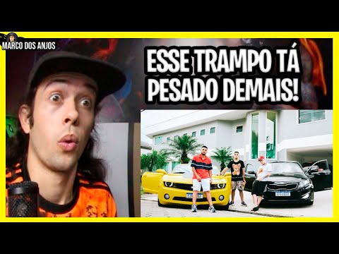 TRAMPO PESADO! Mc Felipinho SP, Mc Luciano SP & Vitale CEO. - Nessa Altura - REACT/REAGINDO