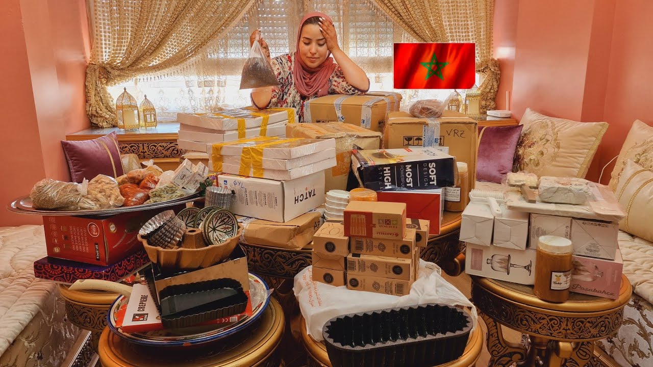 مشرياتي من المغرب الحبيب🇲🇦كنت غانجرو بروايض🤣واش داولي شيحاجة فالد..🤔 كلشي زوين واللي شفتها بغيتها