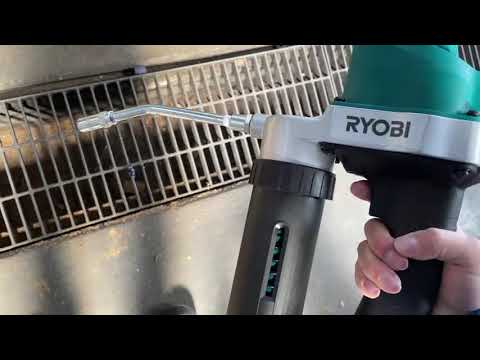 RYOBI グリスガン BGG-180 - YouTube