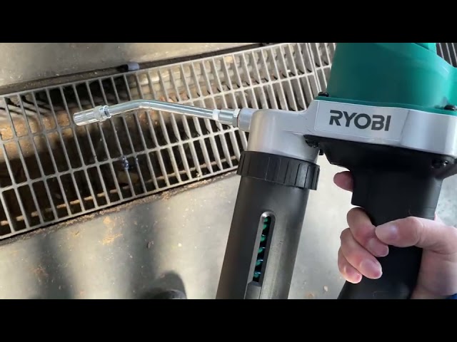 RYOBI グリスガン BGG-180 - YouTube RYOBI グリスガン BGG-180 - YouTube