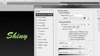 Very Quick Shiny Text Tutorial For Photoshop CS4 screenshot 5