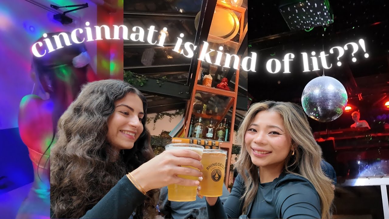 a girls night out in SIN-cinnati | exploring cincinnati clubs and bars 🪩