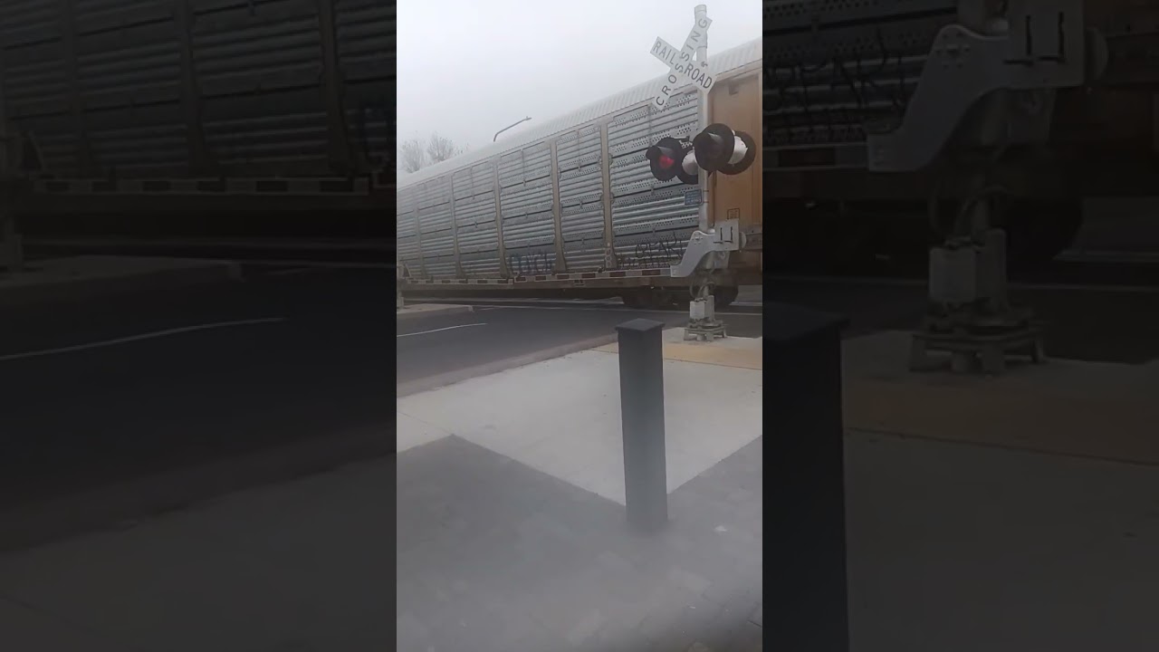 NB BNSF Manifest Train Passing By Fresno Amtrak Station Happy Wednesday 