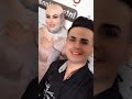 سنابات الإعلامية انسجام الغراوي والاعلامي حسن القيسي في مهرجان فنون الدولي