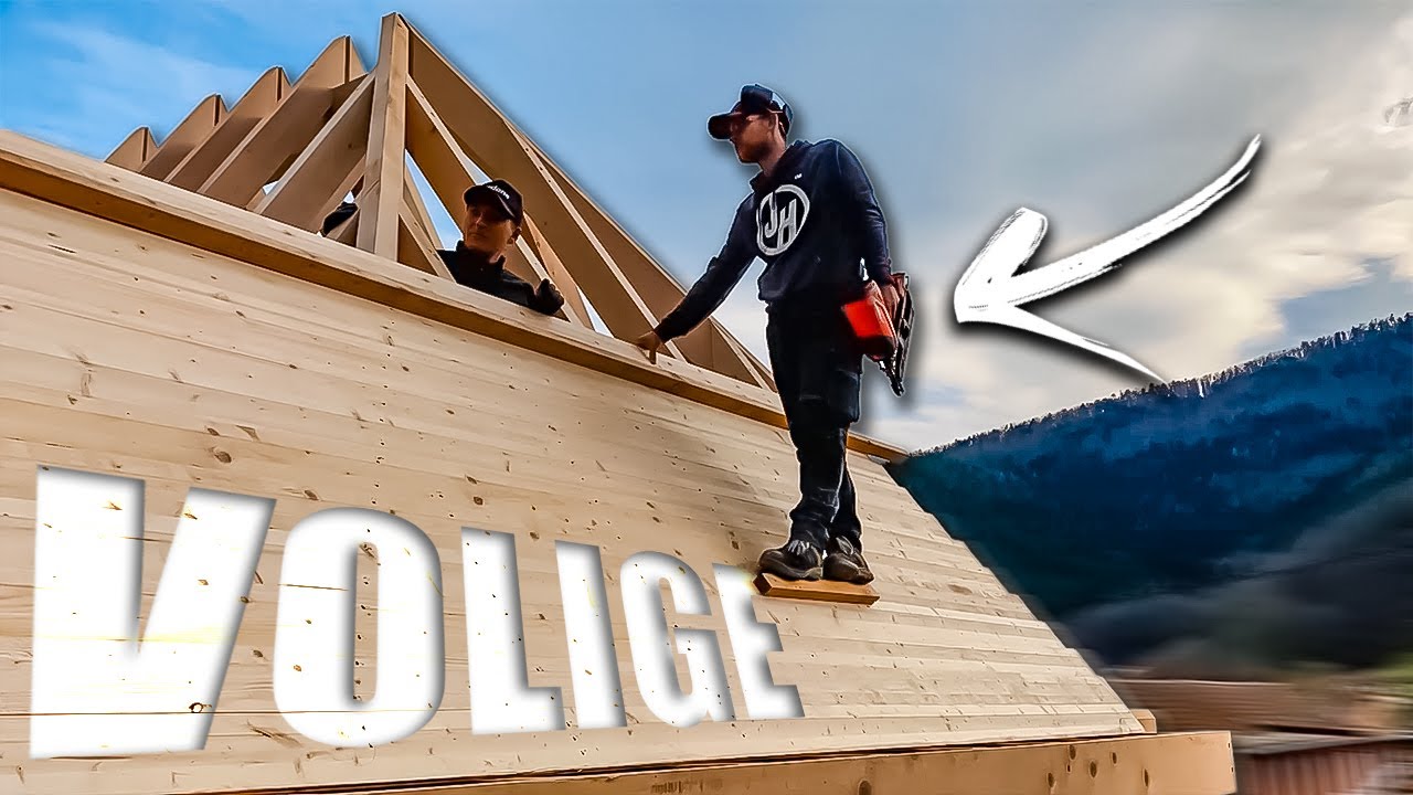 VOLIGE & PARE VAPEUR - ( La charpente est terminée ✔️ )