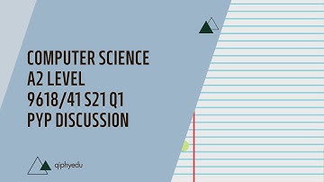 (VB Only) Computer Science | 9618 P41/2/3 M/J 2021 Q1 | Cambridge A2 Level PYP Discussion | qiphyedu