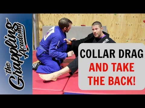 Collar Drag Then Take The Back!