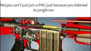 Jungle work gun meme