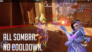 How To Fly As Sombra | OVERWATCH FUNNY MOMENTS