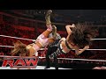 WWE RAW The Bella Twins Vs Eve Torres Gail Kim February 21 2011 