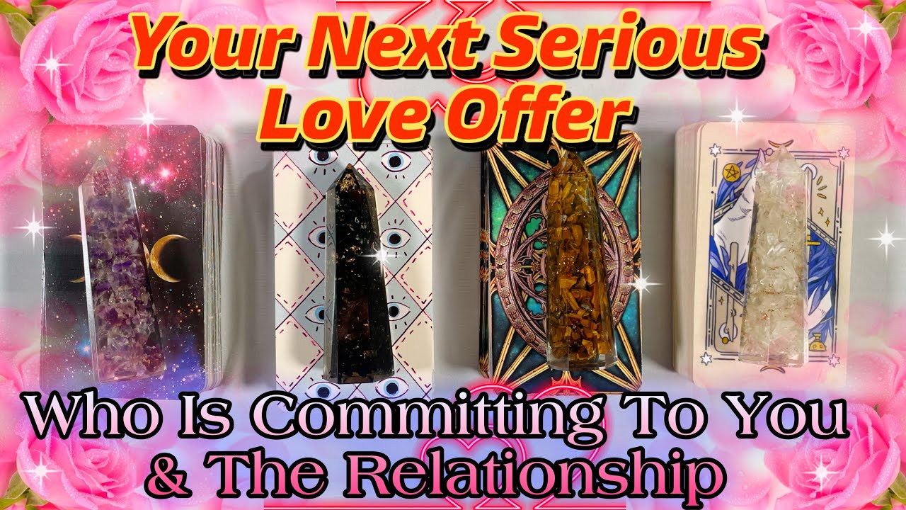 Who Will Offer You A LONG TERM Relationship Who Wants More With You NOW Pick A Card Tarot Reading✨