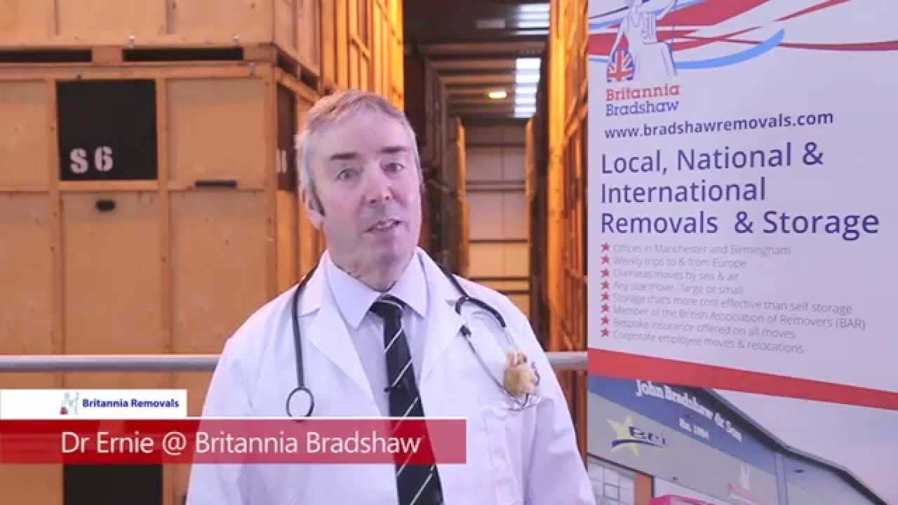 Dr Ernie the Moving Medic - Manchester & Birmingham Removals