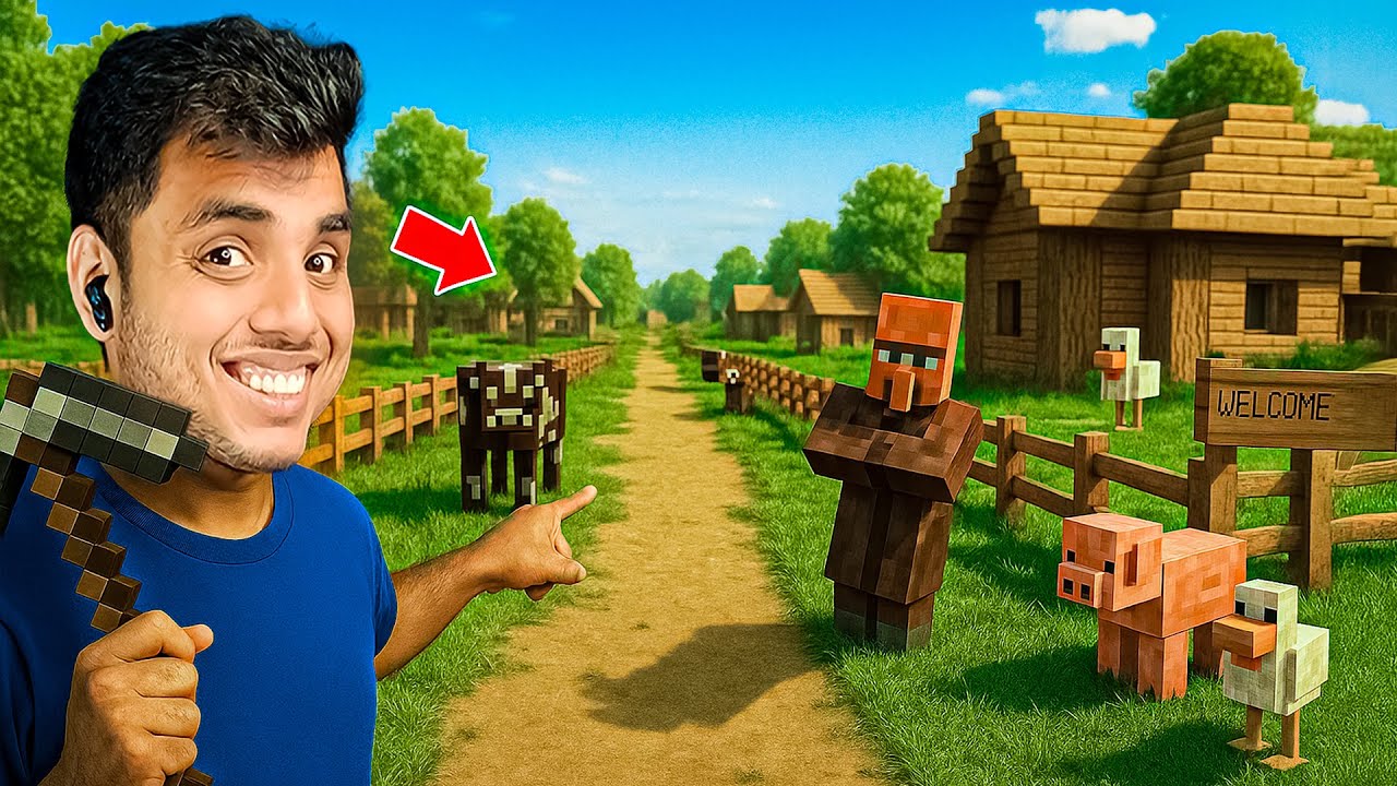 I Found Villager City In Minecraft 😱 | Minecraft Hardcore S2