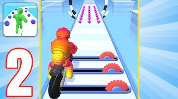 Rope-Man Run - All Levels Gameplay Android,ios Part 2