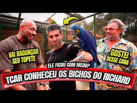 LEVAMOS TCAR PARA CONHECER RICHARD RASMUSSEN NA CASA DOS BICHOS!