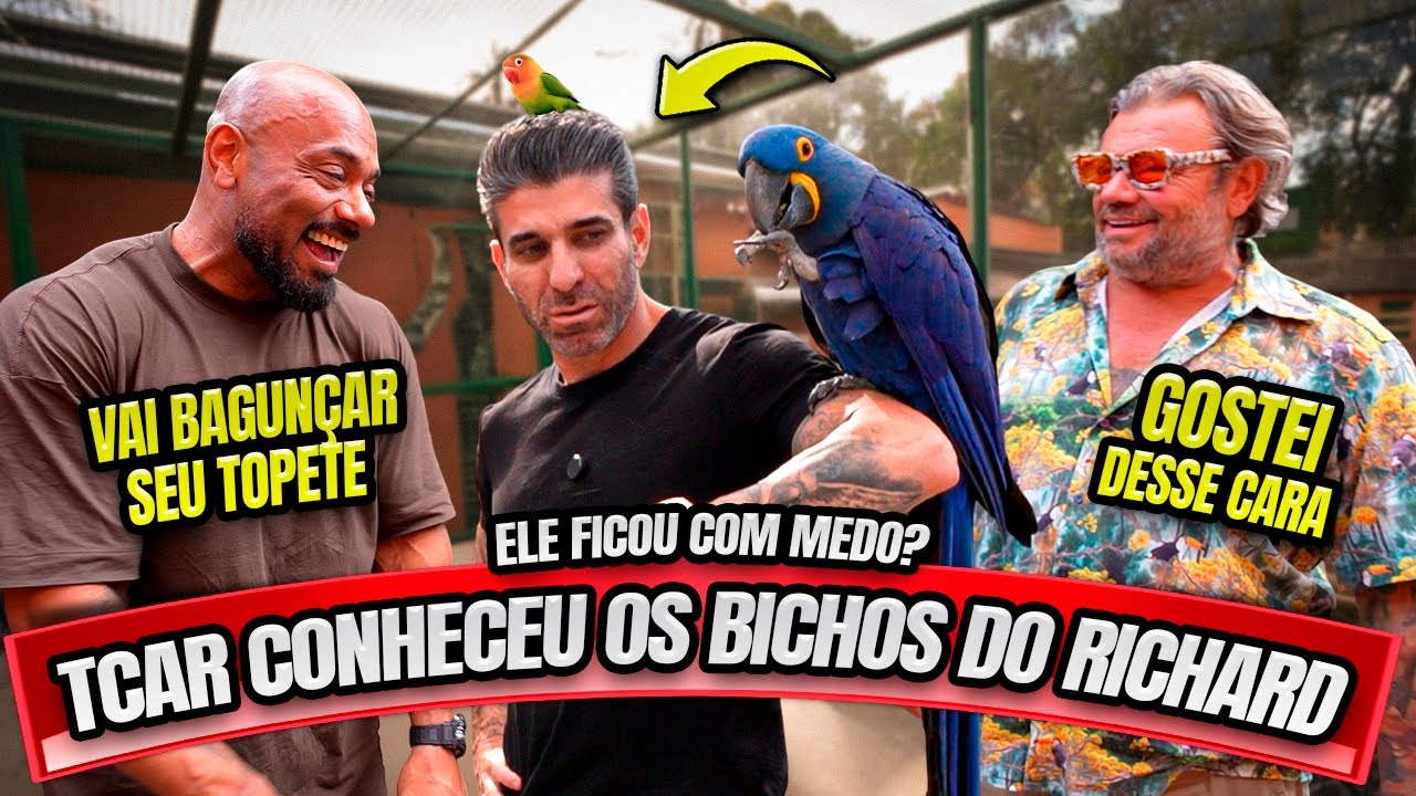 LEVAMOS TCAR PARA CONHECER RICHARD RASMUSSEN NA CASA DOS BICHOS!