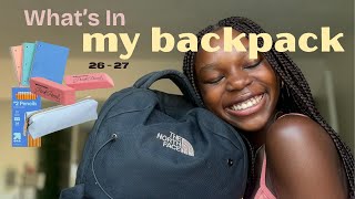 What’s In My Backpack! *26 - 27 school year* #backtoschool #backtoschoolshopping #schoolsupplies 