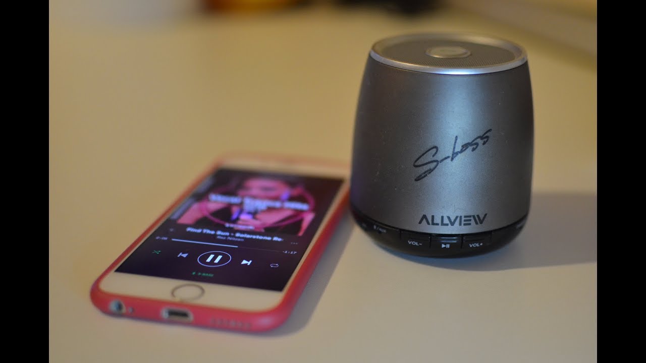 Allview S-bass, o boxă cu bluetooth fenomenală!
