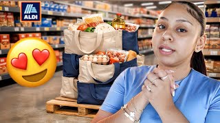 OUR FIRST MASSIVE GROCERY HAUL IN OUR BRAND NEW HOUSE 💕