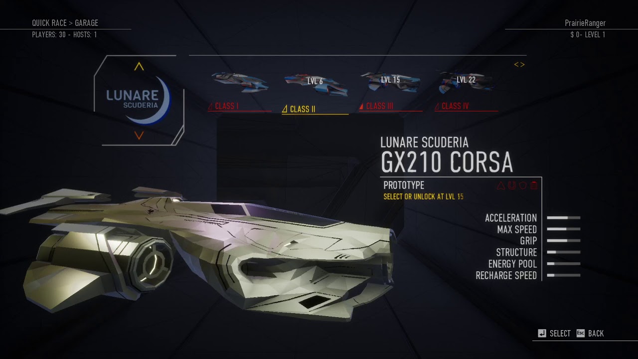 Redout: Enhanced Edition - All Ships