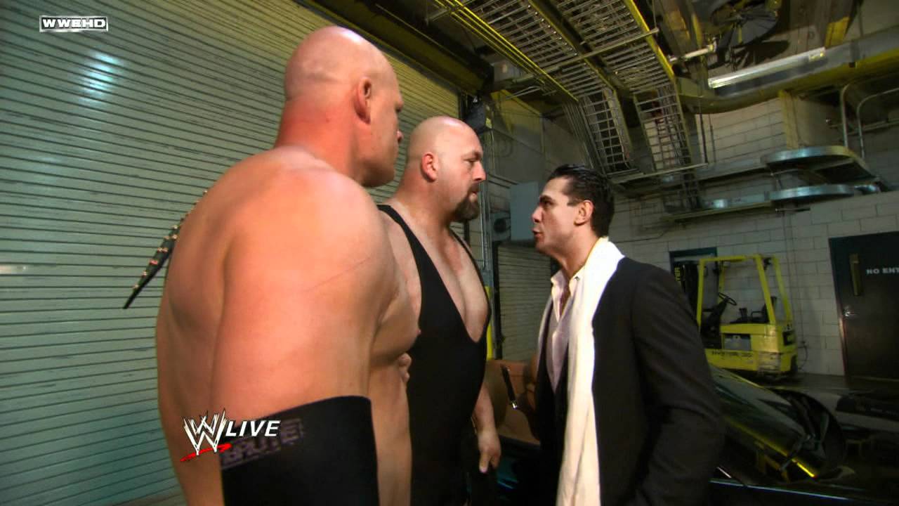 Raw: Big Show & Kane get too close to Alberto Del Rio's ride