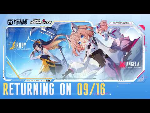Limited-Time Return | The Aspirants Skins | Angela & Ruby | Mobile Legends: Bang Bang