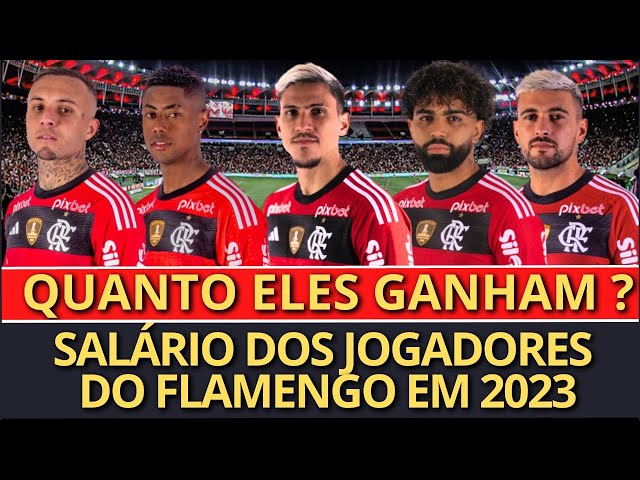 SÁLARIO DOS JOGADORES DO FLAMENGO 2019 - ATUALIZADO! 