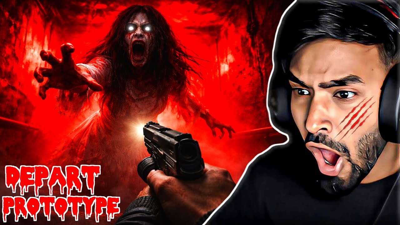 THE MONSTER WAS FASTER THAN MY AIM 😨 | DEPART PROTOTYPE - TECHNO GAMERZ