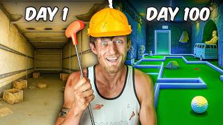 Celebrity WE BUILT a ONE OF A KIND mini golf course: FULL BUILD Net Worth