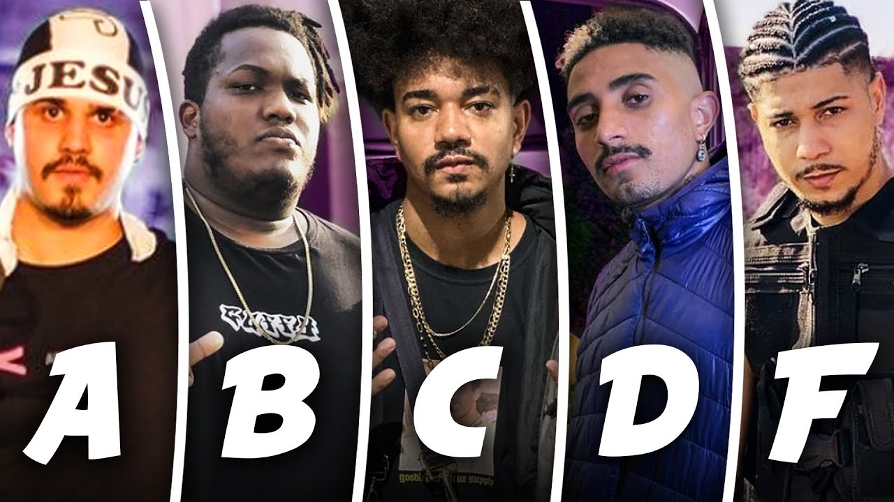 MELHORES MC's por ORDEM ALFABÉTICA (A-Z)