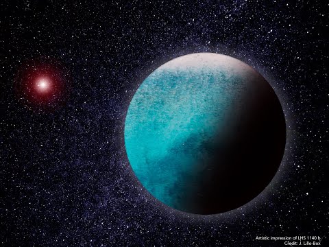 A new water world on another planetary system?
