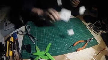 Mini Quadcopter Building From Scratch - a gopro time lapse video