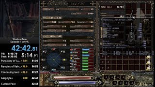 Shadowflare ❘ Episode 1 Any% in 42:42