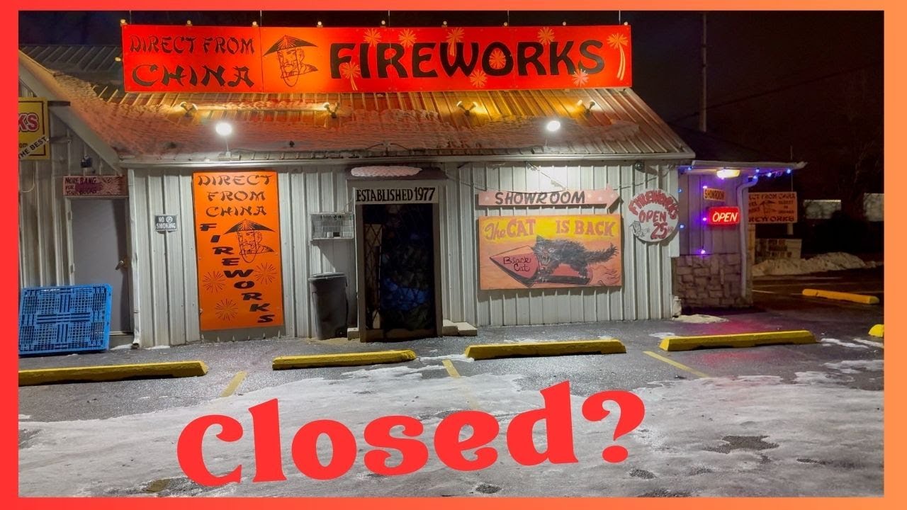 Direct From China Fireworks Store Walkthrough!!!