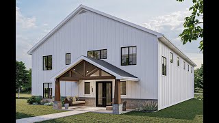 Barndominium House Plan #52-516