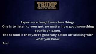 Favorite 18 quotes from a book Trump The Art of the Deal   Part 1  #shorts #quotes