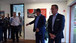 Vlaams Energieminister Bart Tommelein Bezoekt Ingenium