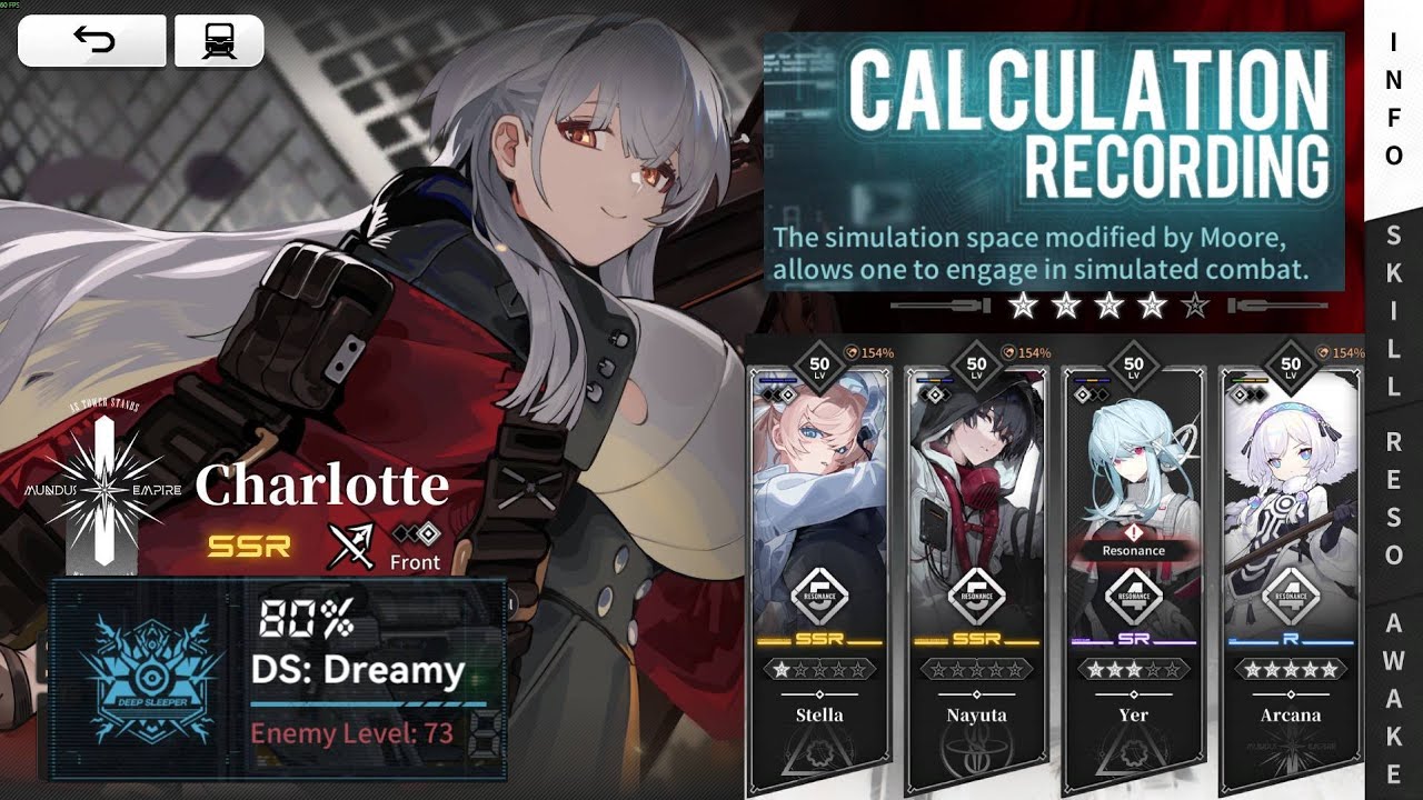 Charlotte Leader vs Lev73 DS: Dreamy boss - Resonance Solstice