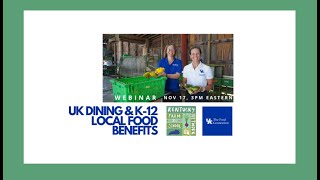 UK dining & K-12 local food webinar