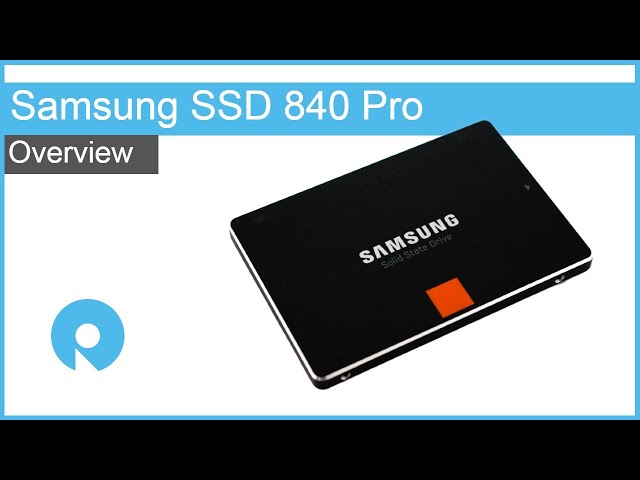 chikane Fleksibel lancering Samsung SSD 840 Pro Overview - YouTube