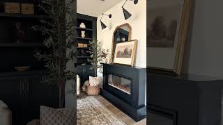 Styling the Patton Mantel in a real Living Room