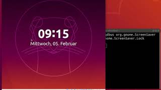 Lock the Ubuntu desktop using SSH and DBUS screenshot 5