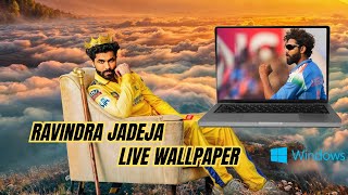 Ravindra Jadeja Live Wallpaper on Windows screenshot 1
