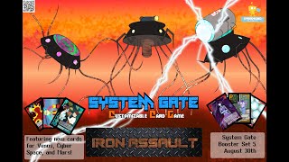 System Gate Booster Set 5 Iron Assault
Booster Set 5 introduces the new planet Mars! System Gate Booster Set 5 Iron Assault