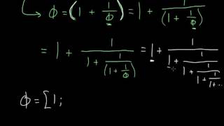 Continued Fractions: The Golden Ratio