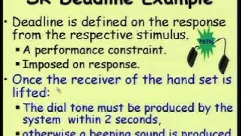 Mod-01 Lec-04 Modelling Timing Constraints