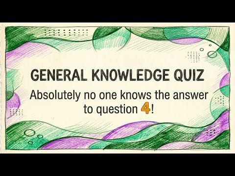 Quiz on General Knowledge | General Knowledge Quiz