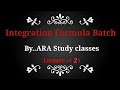 Integration Formula batch ..